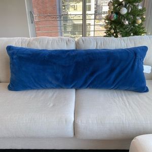 Long plush pillow